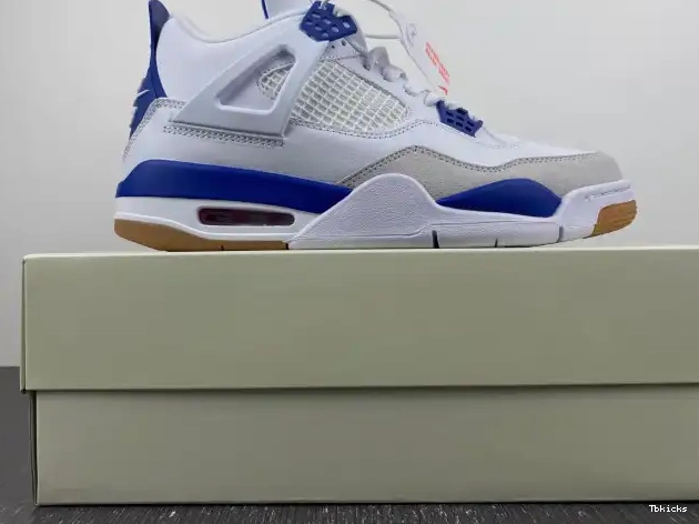 Rep TBK Retro DR5415-140 Jordan 4 SB Blue Pine 0615